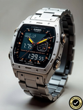 ECB2070-SQ30 Premium Analog-Digital Rectangular Sports Watch