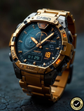 ECB2128-GD35 Premium Hybrid Analog-Digital Sports Watch