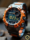 ECB2145-OR36 Premium Hybrid Analog-Digital Sports Watch