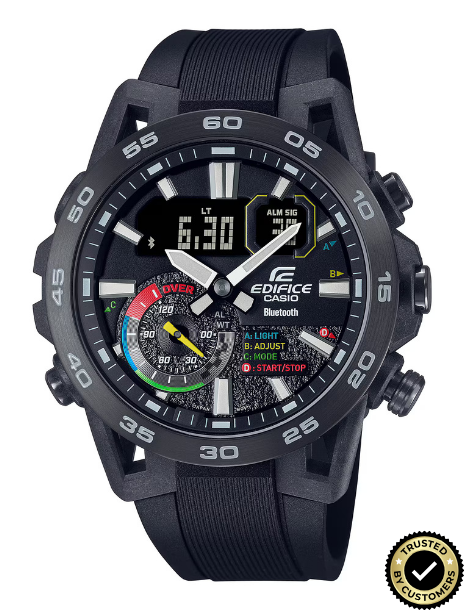 ECB2431-XD46 Premium Hybrid Analog-Digital Sports Watch