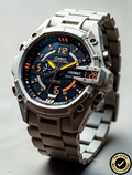 ECB2035-AM26 Premium Hybrid Analog-Digital Sports Watch
