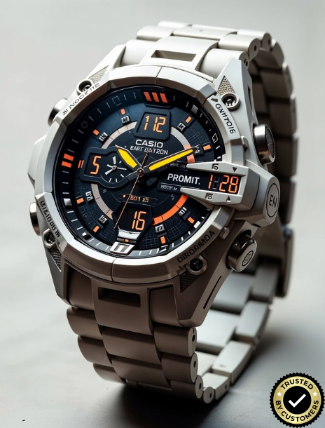 ECB2035-AM26 Premium Hybrid Analog-Digital Sports Watch
