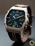 ECS2487-LX90 Premium Hybrid Analog-Digital Sports Watch