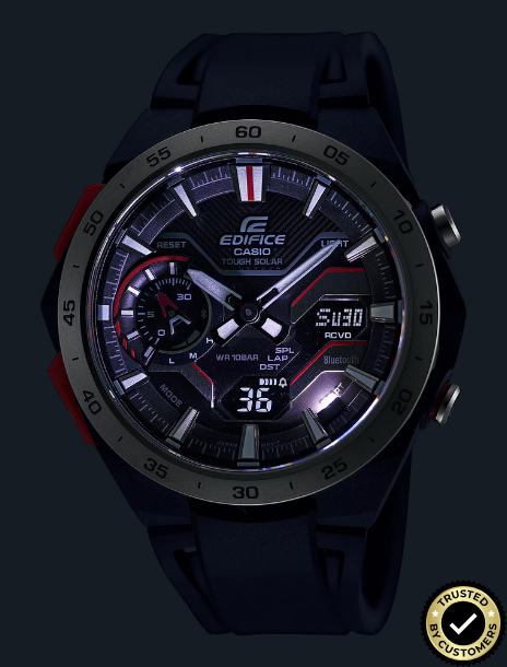 ECB3586-RB82 Premium Hybrid Analog-Digital Performance Sports Watch