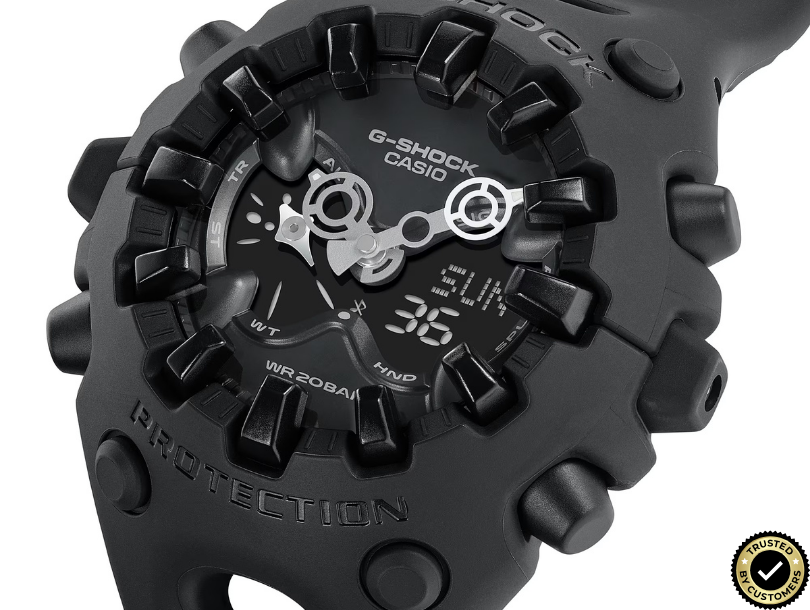 GBA7815-BK99 Premium Hybrid Analog-Digital Tactical Sports Watch
