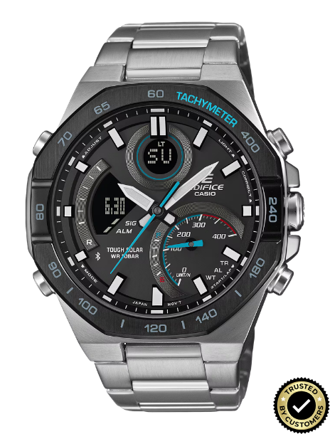 EDT6820-SB95 Premium Hybrid Analog-Digital Chronograph Watch