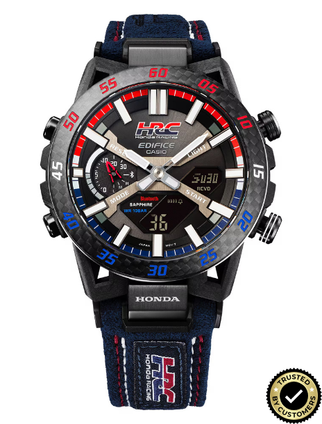 ECB3126-HR57 Premium Hybrid Analog-Digital Racing Sports Watch