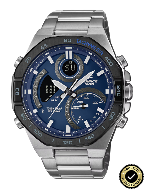 ECB3386-SB74 Premium Hybrid Analog-Digital Chronograph Sports Watch